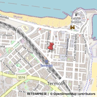 Mappa Corso Mario Milano, 2e, 86039 Termoli, Campobasso (Molise)