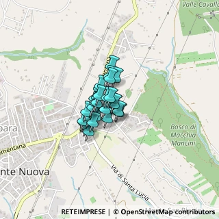 Mappa Via Renato Fucini, 00013 Fonte Nuova RM, Italia (0.22222)