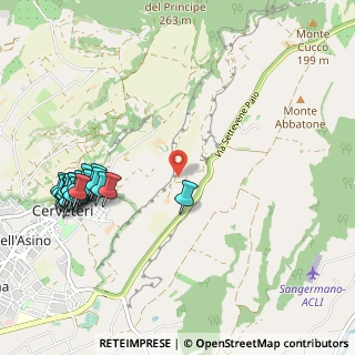 Mappa Via Sant'Antonio, 00052 Cerveteri RM, Italia (1.3405)