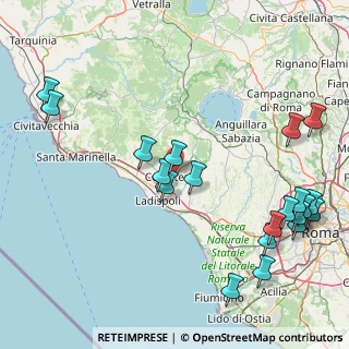 Mappa Via Sant'Antonio, 00052 Cerveteri RM, Italia (22.138)