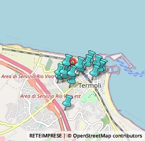 Mappa Via Germania, 86039 Termoli CB, Italia (0.5025)