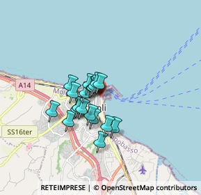 Mappa Molo Sud, 86039 Termoli CB, Italia (1.1935)