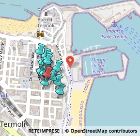 Mappa Molo Sud, 86039 Termoli CB, Italia (0.209)