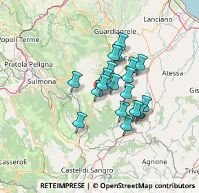 Mappa Largo Dante Alighieri, 66010 Lettopalena CH, Italia (10.02)