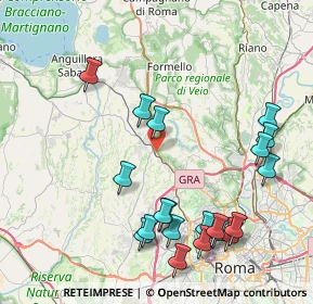 Mappa Via del Cenacolo, 00123 Roma RM, Italia (9.9095)