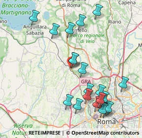 Mappa Via del Cenacolo, 00123 Roma RM, Italia (9.331)