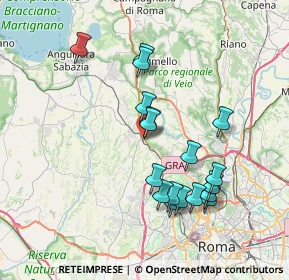 Mappa Via del Cenacolo, 00123 Roma RM, Italia (7.53722)