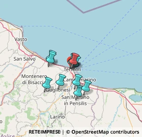 Mappa Via Maratona n., 86039 Termoli CB, Italia (8.21091)