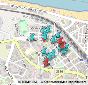 Mappa Via Maratona n., 86039 Termoli CB, Italia (0.175)