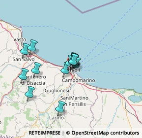 Mappa Via Amedeo di Savoia, 86039 Termoli CB, Italia (10.98308)