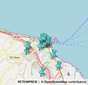 Mappa Via Amedeo di Savoia, 86039 Termoli CB, Italia (1.265)