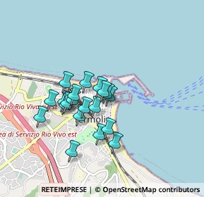 Mappa Via Carlo del Croix, 86039 Termoli CB, Italia (0.7205)