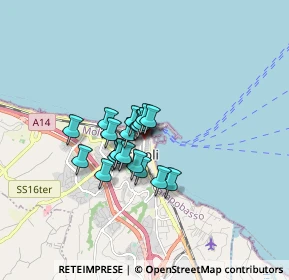 Mappa Via Carlo del Croix, 86039 Termoli CB, Italia (1.082)