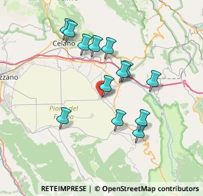 Mappa La Villa, 67058 San Benedetto dei Marsi AQ, Italia (6.91385)