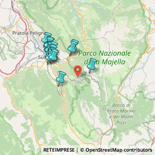 Mappa Via Civitella, 67030 Cansano AQ, Italia (7.45588)