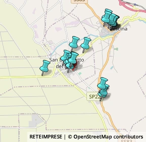 Mappa Via Pace, 67058 San Benedetto dei Marsi AQ, Italia (1.8615)