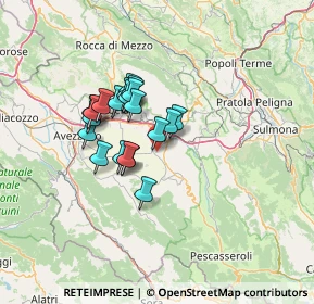 Mappa Via Pace, 67058 San Benedetto dei Marsi AQ, Italia (10.481)