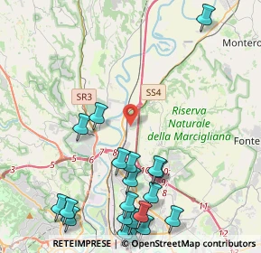 Mappa Vicolo delle Lucarie, 00138 Roma RM, Italia (5.8175)