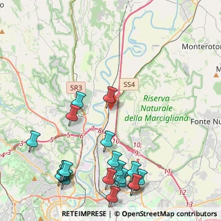 Mappa Via Sant'Antonio di Padova, 00138 Roma RM, Italia (6.0725)