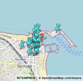 Mappa Via del Porto, 86039 Termoli CB, Italia (0.307)