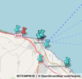 Mappa Via del Porto, 86039 Termoli CB, Italia (3.00182)