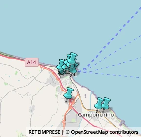 Mappa Via del Porto, 86039 Termoli CB, Italia (2.08667)