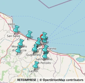 Mappa Via del Porto, 86039 Termoli CB, Italia (12.29786)