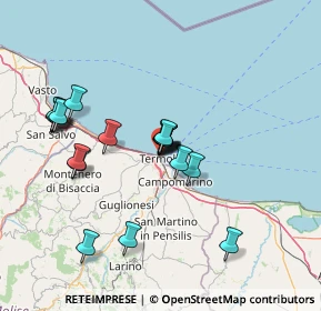 Mappa Via del Porto, 86039 Termoli CB, Italia (13.656)