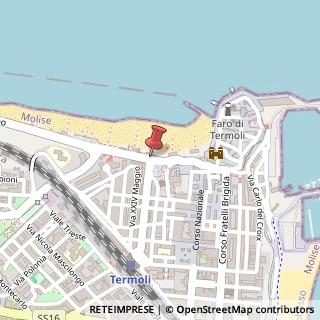Mappa Via Cristoforo Colombo, 53, 86039 Termoli, Campobasso (Molise)