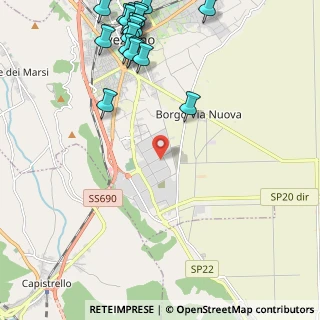 Mappa Via Isaac Newton, 67051 Avezzano AQ, Italia (3.2455)