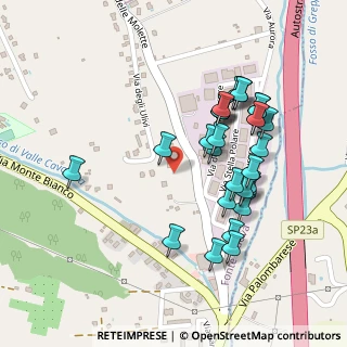 Mappa Via Degli Ulivi, 00013 Mentana RM, Italia (0.24138)