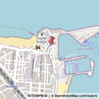 Mappa Via del Porto, 17, 86039 Termoli, Campobasso (Molise)