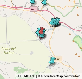 Mappa Via Civita, 67058 San Benedetto dei Marsi AQ, Italia (3.23)