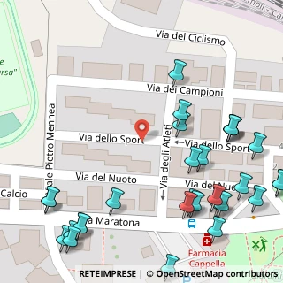 Mappa Via degli Atleti, 86039 Termoli CB, Italia (0.0931)