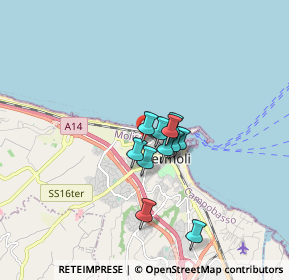 Mappa Via degli Atleti, 86039 Termoli CB, Italia (1.14182)