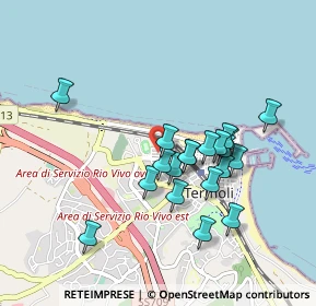 Mappa Via degli Atleti, 86039 Termoli CB, Italia (0.8515)