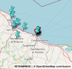 Mappa Via Duca degli Abruzzi, 86039 Termoli CB, Italia (10.46529)