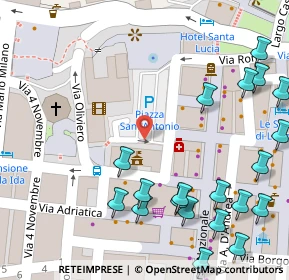 Mappa Via Regina Margherita di Savoia, 86039 Termoli CB, Italia (0.0945)