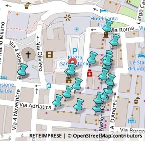 Mappa Via Regina Margherita di Savoia, 86039 Termoli CB, Italia (0.0655)