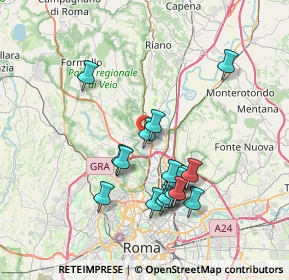 Mappa Concesio, 00100 Roma RM, Italia (7.29389)