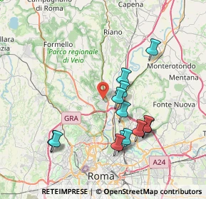 Mappa Concesio, 00100 Roma RM, Italia (7.68154)