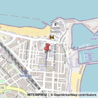Mappa Corso Nazionale, 39, 86039 Termoli, Campobasso (Molise)