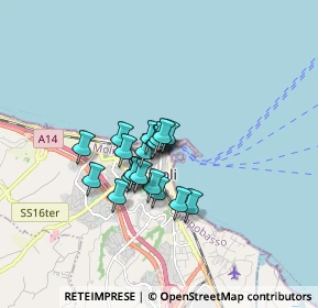 Mappa Via Fratelli Ruffini, 86039 Termoli CB, Italia (1.082)