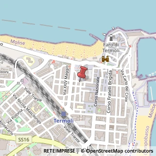 Mappa Via Sannitica, 26, 86039 Termoli, Campobasso (Molise)