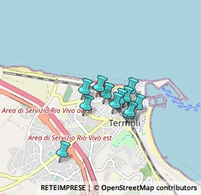 Mappa Via del Canottaggio, 86039 Termoli CB, Italia (0.57833)