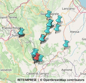 Mappa Via Francesco Paolo Michetti, 66010 Lettopalena CH, Italia (13.783)