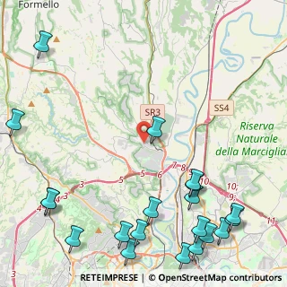 Mappa Via Edolo, 00188 Roma RM, Italia (6.8745)