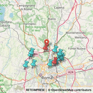 Mappa Via Inverigo, 00188 Roma RM, Italia (7.80154)