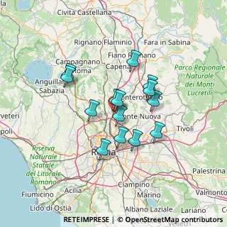 Mappa Via S. Quirico D'Orcia, 00138 Roma RM, Italia (11.13929)