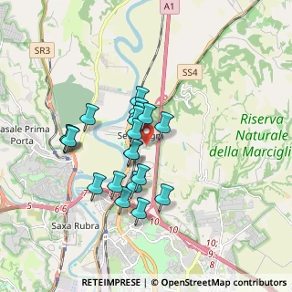 Mappa Via S. Quirico D'Orcia, 00138 Roma RM, Italia (1.513)
